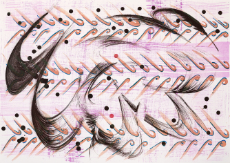 Diagonal Commas & Black Gestures, 2026