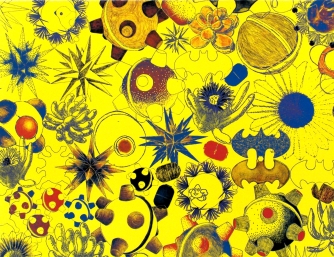 Sputnik (Unikate auf Papier) 2000