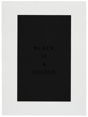 «Black is a colour», 2026