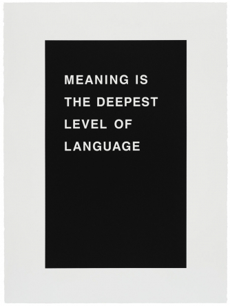 «Meaning is the deepest level of language», 2026