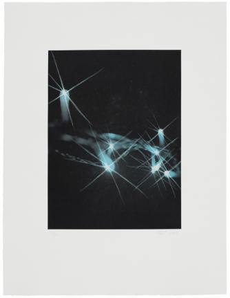 Circling Birdies (Blue), 2025