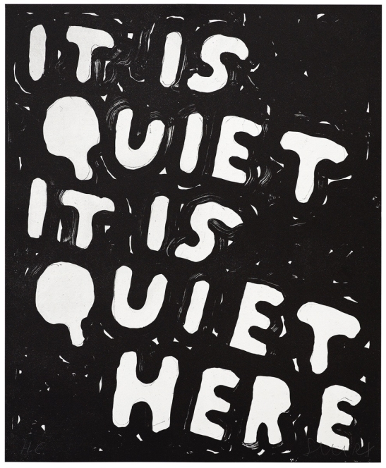 It is quiet it is quiet here, 2024