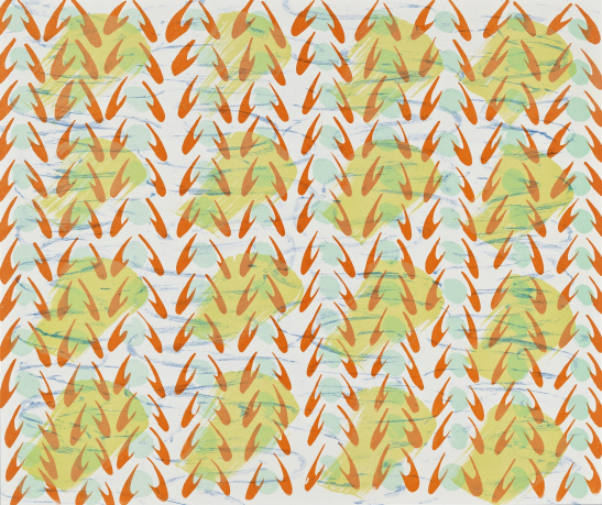 CYGNE ORANGE DANS LES VAGUES, 2024