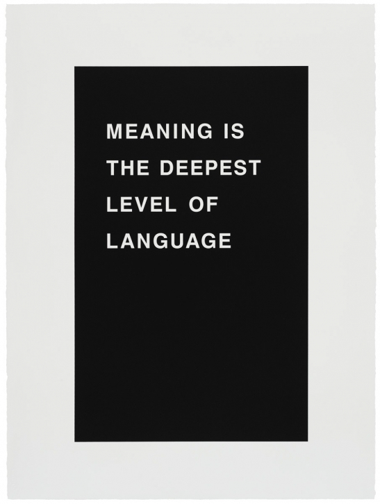 «Meaning is the deepest level of language», 2026