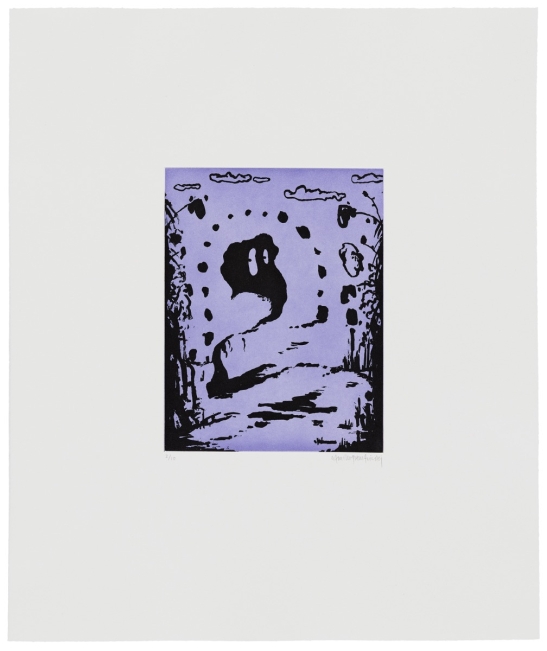 Untitled (violett), 2024