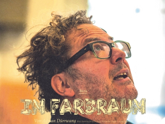 Dominik Stauch über die Ausstellung «Farbraum» in der Schweizer Nationalbibliothek