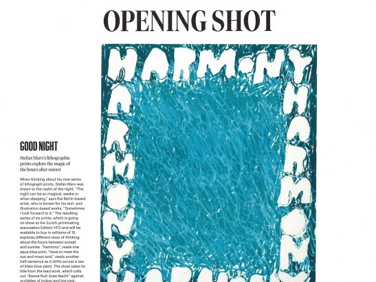 Stefan Marx Edition in der Financial Times HTSI, January 4, 2025