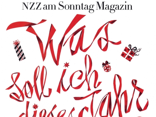 Edition VFO im NZZ am Sonntag Magazin 