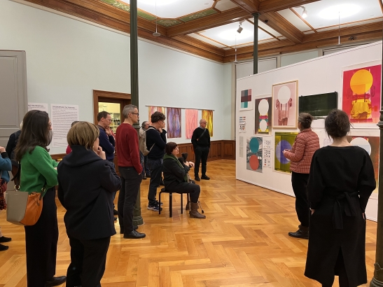 Ausstellungsbesuch in der Graphischen Sammlung, ETH Zürich