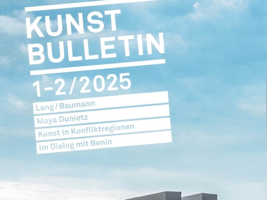 Edition VFO im Kunstbulletin 1-2/2025